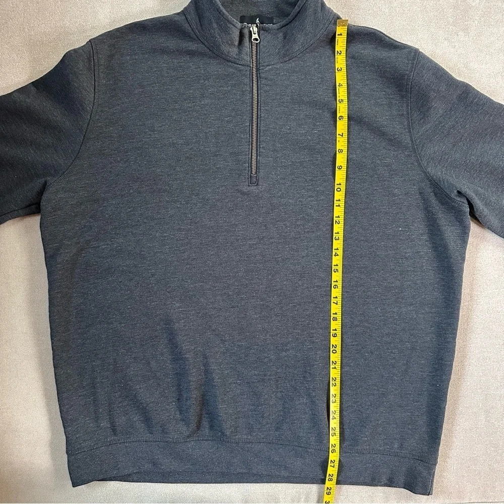 Tailor Vintage 1/4 Zip Pullover. XL. Navy.